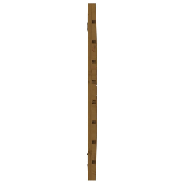 Wand Kopfteil Honigbraun 96cm Kiefer Massivholz