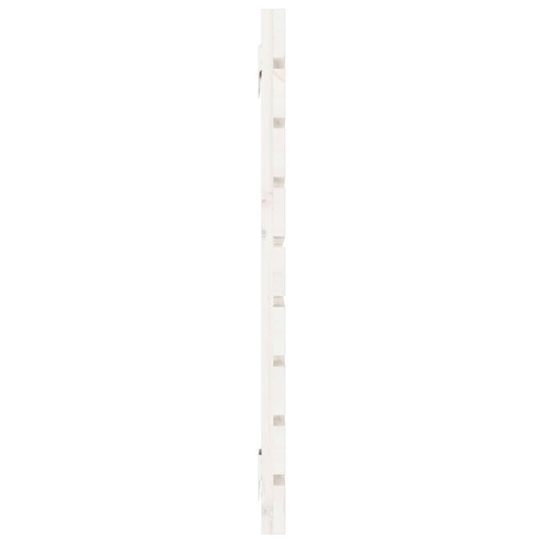 Wand Kopfteil Weiß 146cm Kiefer Massivholz