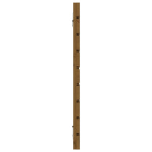 Wand Kopfteil Honigbraun 146cm Massivholz