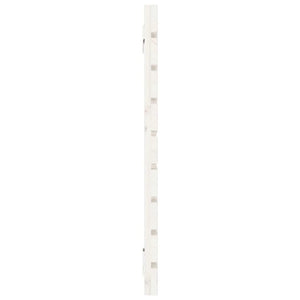 Wand Kopfteil Weiß 156cm Massivholz