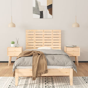 Wand Kopfteil 81cm Kiefer Massivholz