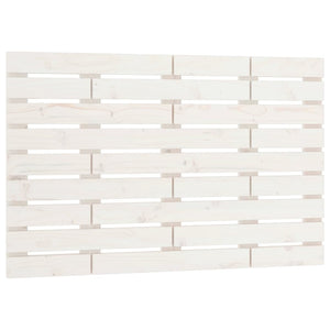 Wand Kopfteil Weiß 81cm Kiefer Massivholz