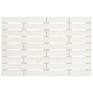Wand Kopfteil Weiß 81cm Kiefer Massivholz
