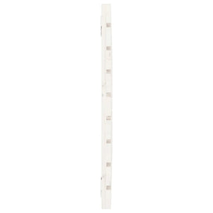 Wand Kopfteil Weiß 81cm Kiefer Massivholz