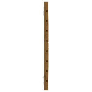 Wand Kopfteil Honigbraun Massivholz Kiefer 81cm
