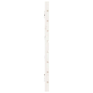 Wand Kopfteil Weiß 166cm Kiefer Massivholz