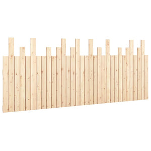 Wand Kopfteil 204 cm Kiefer Massivholz