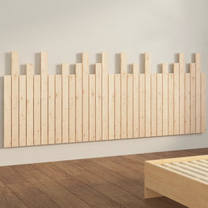Wand Kopfteil 204 cm Kiefer Massivholz