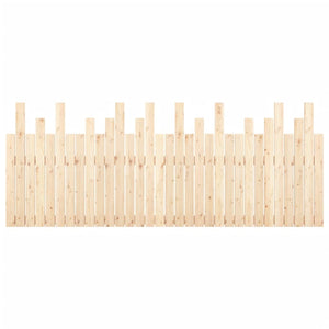 Wand Kopfteil 204 cm Kiefer Massivholz