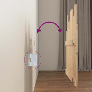 Wand Kopfteil 95,5cm Kiefer Massivholz