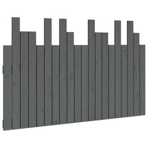 Graues Wand-Kopfteil 127,5cm Kiefer Massivholz