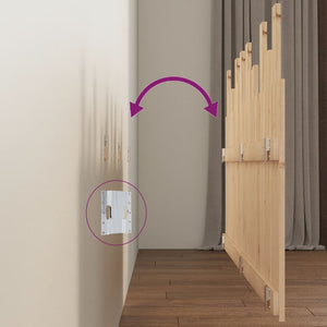 Wand Kopfteil 160cm Kiefer Massivholz