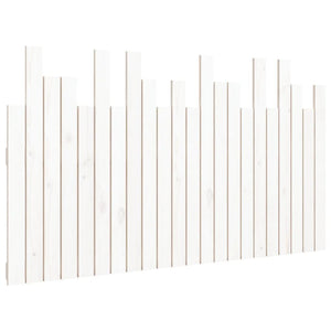 Wand Kopfteil Weiß 140cm Kiefer Massivholz