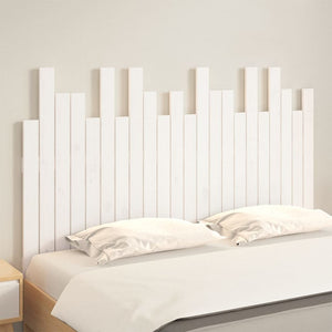 Wand Kopfteil Weiß 140cm Kiefer Massivholz