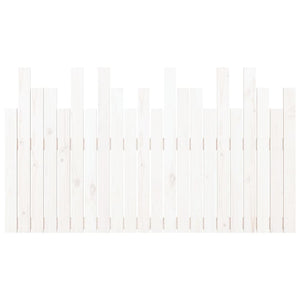 Wand Kopfteil Weiß 140cm Kiefer Massivholz