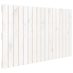 Wand Kopfteil Weiß 108x60cm Kiefer Massivholz