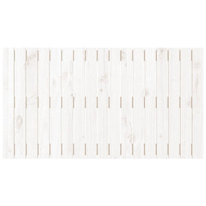 Wand Kopfteil Weiß 108x60cm Kiefer Massivholz