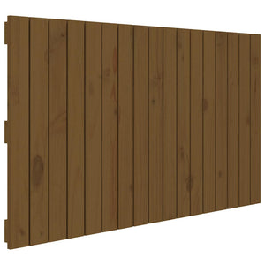 Wand-Kopfteil Honigbraun Kiefer Massivholz 108cm
