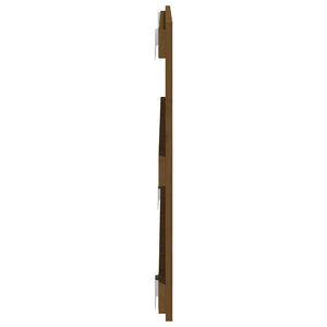 Wand-Kopfteil Honigbraun Kiefer Massivholz 108cm