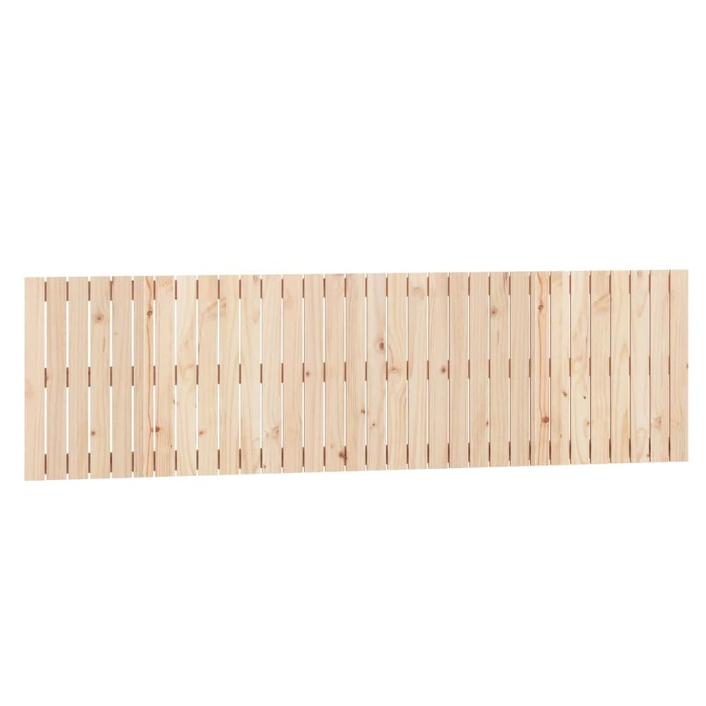 Wand Kopfteil 204 cm Kiefer Massivholz