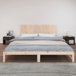Wand Kopfteil 204 cm Kiefer Massivholz