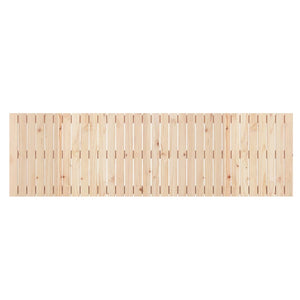 Wand Kopfteil 204 cm Kiefer Massivholz