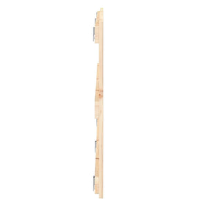 Wand Kopfteil 204 cm Kiefer Massivholz