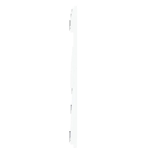 Wand Kopfteil Weiß 204cm Massivholz