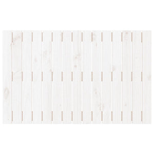 Weißes Wand-Kopfteil 95,5cm Kiefer Massivholz