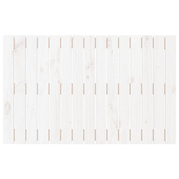 Weißes Wand-Kopfteil 95,5cm Kiefer Massivholz