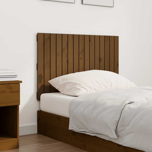 Wand Kopfteil Honigbraun 95,5cm Massivholz