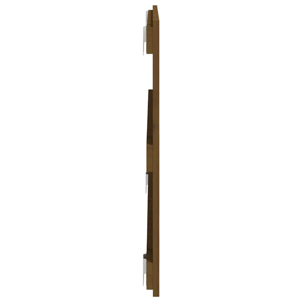 Wand Kopfteil Honigbraun 95,5cm Massivholz
