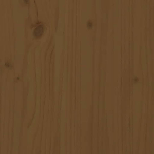 Wand Kopfteil Honigbraun 95,5cm Massivholz