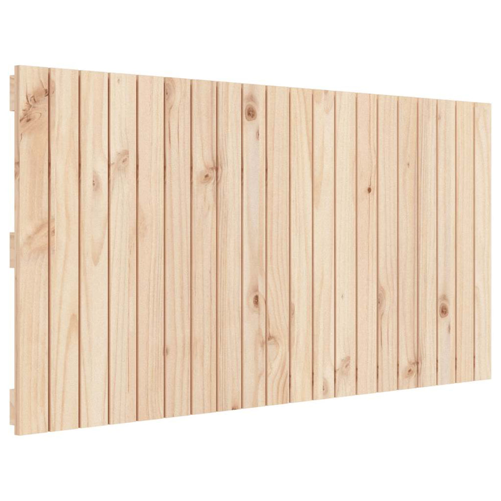 vidaXL Wall Headboard 127.5x3x60 cm Solid Pine