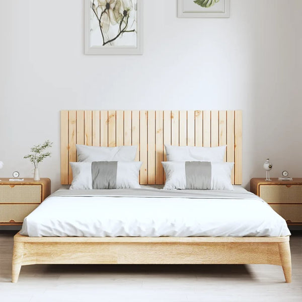 Wand Kopfteil 147cm Kiefer Massivholz