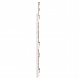 Wand Kopfteil Weiß 147cm Kiefer Massivholz