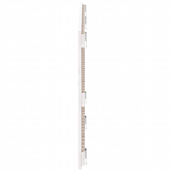 Wand Kopfteil Weiß 147cm Kiefer Massivholz