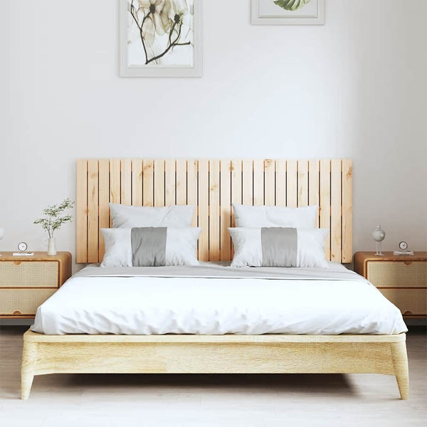 Wand Kopfteil 160cm Massivholz Kiefer