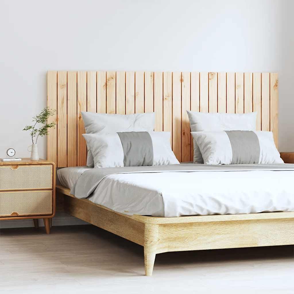 Wand Kopfteil 160cm Massivholz Kiefer