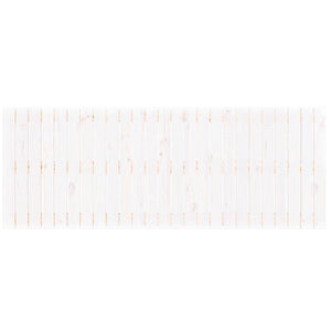 Wand Kopfteil Weiß 160cm Massivholz