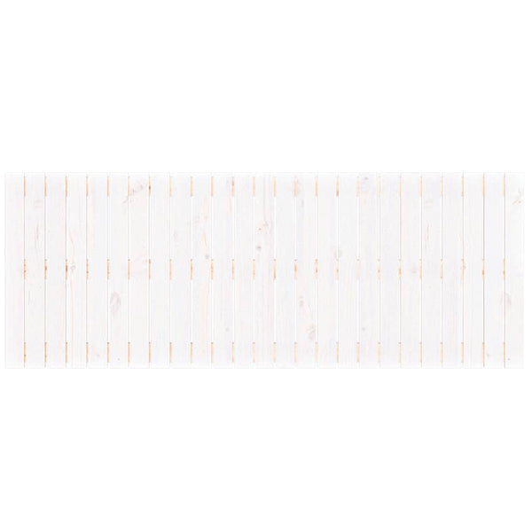 Wand Kopfteil Weiß 160cm Massivholz