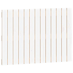 Wand Kopfteil Weiß 82,5 cm Kiefer Massivholz