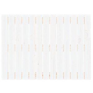 Wand Kopfteil Weiß 82,5 cm Kiefer Massivholz