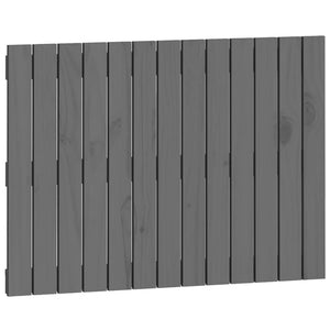 Graues Wand-Kopfteil 82,5 cm Kiefer Massivholz