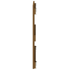 Wand Kopfteil Honigbraun 82,5x60cm Kiefer Massivholz