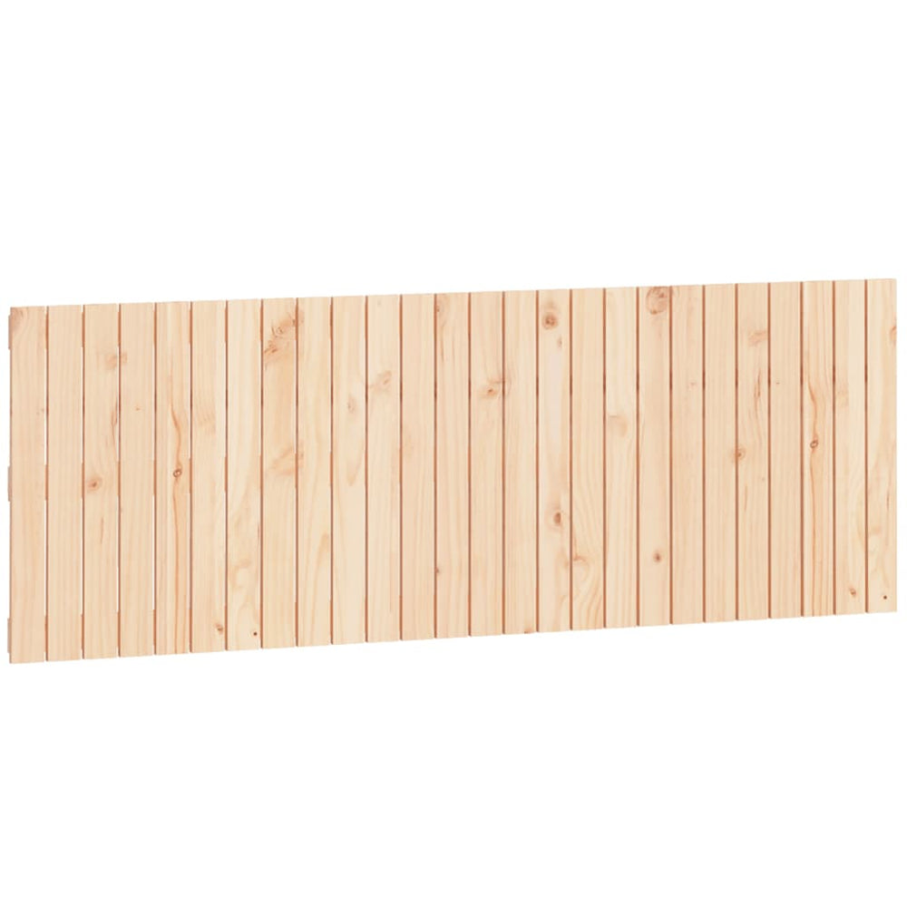 vidaXL Wall Headboard 166x3x60 cm Solid Pine Wood
