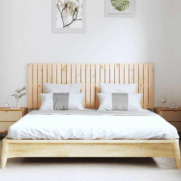 Wand Kopfteil 166cm Kiefer Massivholz