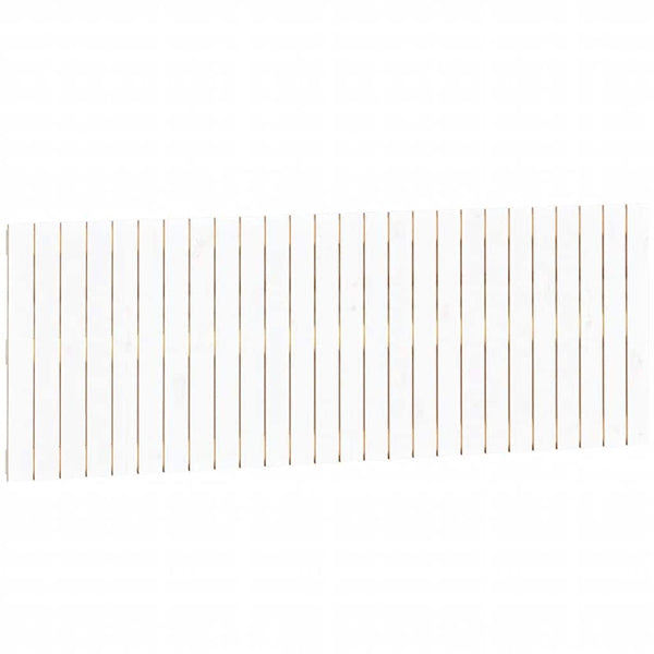 Wand Kopfteil Weiß 166cm Kiefer Massivholz
