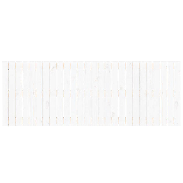 Wand Kopfteil Weiß 166cm Kiefer Massivholz