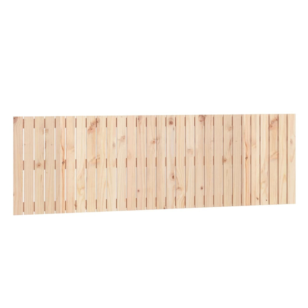 vidaXL Wall Headboard 185x3x60 cm Solid Pine Wood